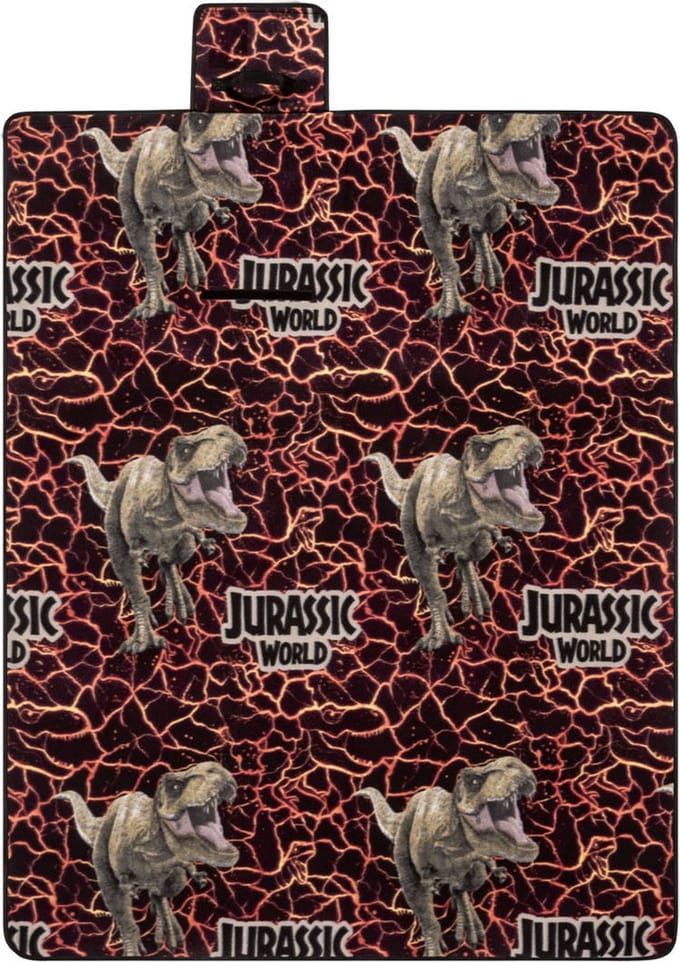 Jurassic park Picknick deken 125 x 160cm
