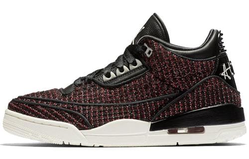 Jordan 3 Retro Awok Vogue University Red Dames BQ3195-601 40.5 black