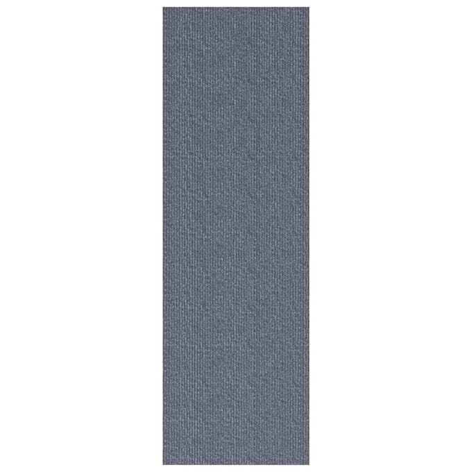 vidaXL - Tapijt - Loper - Lichtgrijs - 80 - x - 200 - cm - Stof