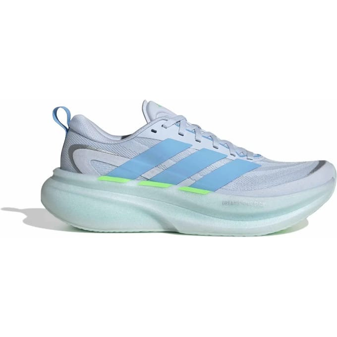 Adidas Supernova Glide Sneakers Dames - Blauw - Maat 40 - Mesh/Synthetisch