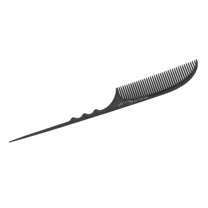 Staartkam Professionele Kwaliteit Hittebestendig Kappers Styling Salon Kammen voor Alle Haartypes PP-81 black