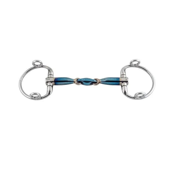Olijfbit voor paarden Trust Sweet Iron Eggbutt Gag Eliptical