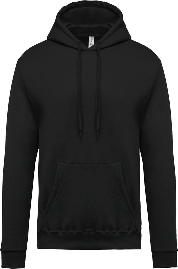 Kariban Herensweater met capuchon K476 - Black - S