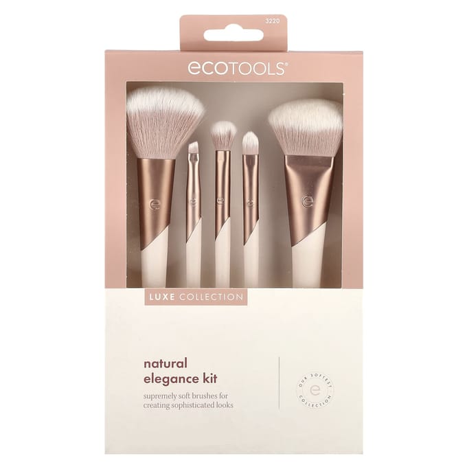 Luxe Collection, Natural Elegance Kit, 5-piece kit beige