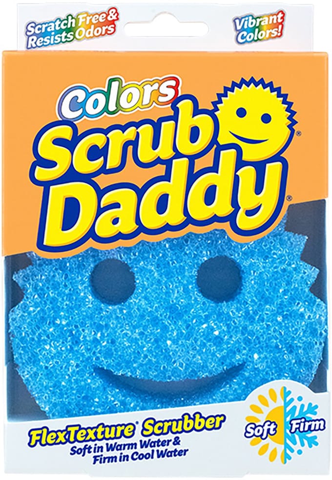 Scrub Daddy Schoonmaakspons – Blauw – 1 stuk