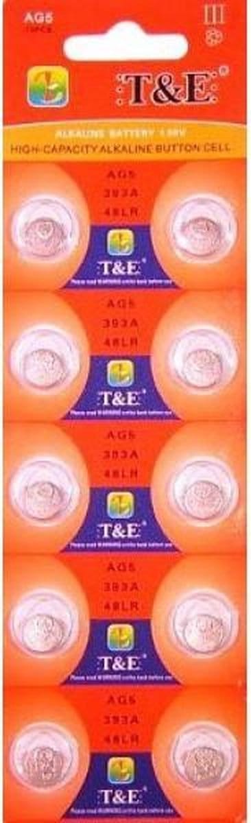Lithium knoopcel  AG5 / LR48- 1,5V (10 stuks)
