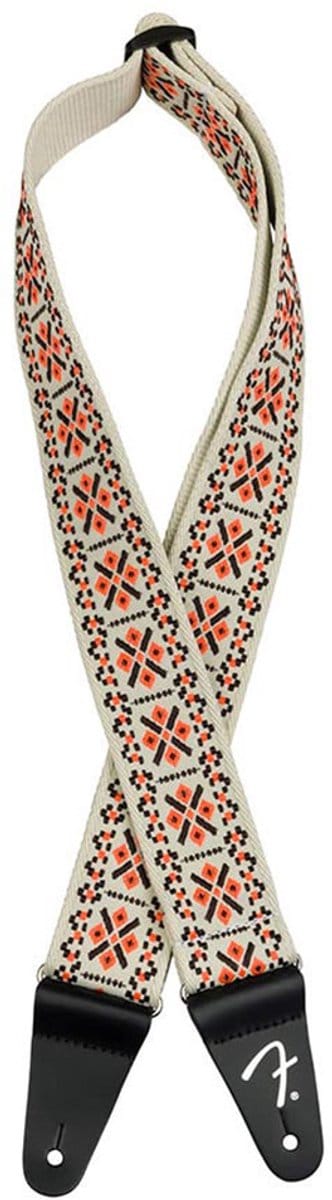 Fender Pasadena Geweven Gitaarband Lattice Orange 0990638032