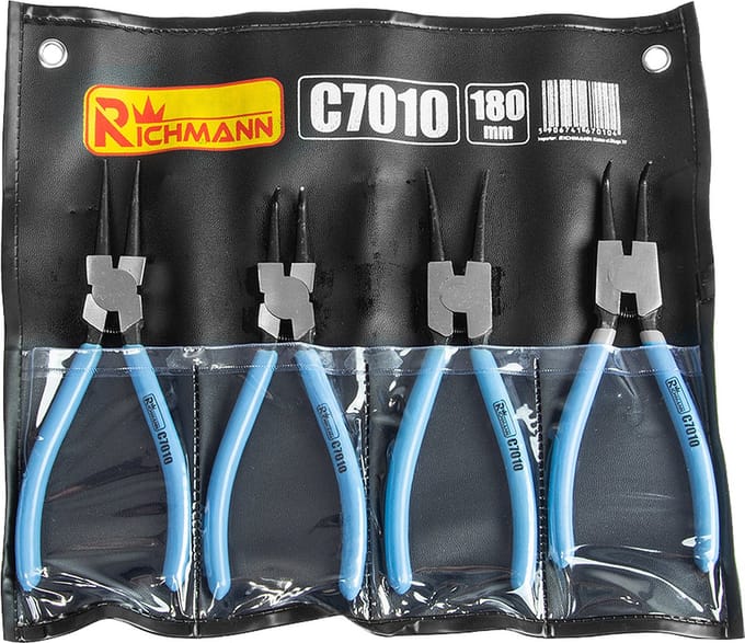 Ringtang ,Borgveertang set 4-delig 160mm