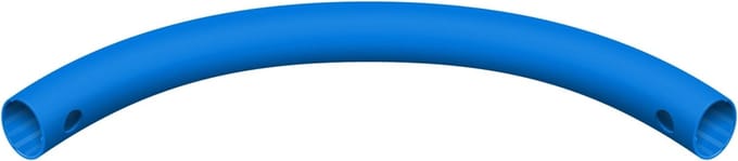 Quadro Gebogen Buis - Blauw
