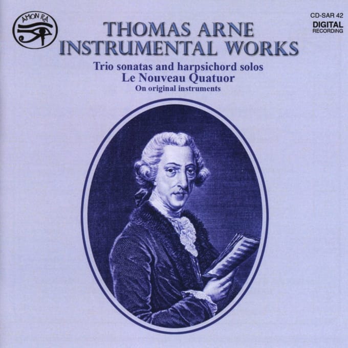 Le Nouveau Quatuor - Arne: Instrumental Works (CD)