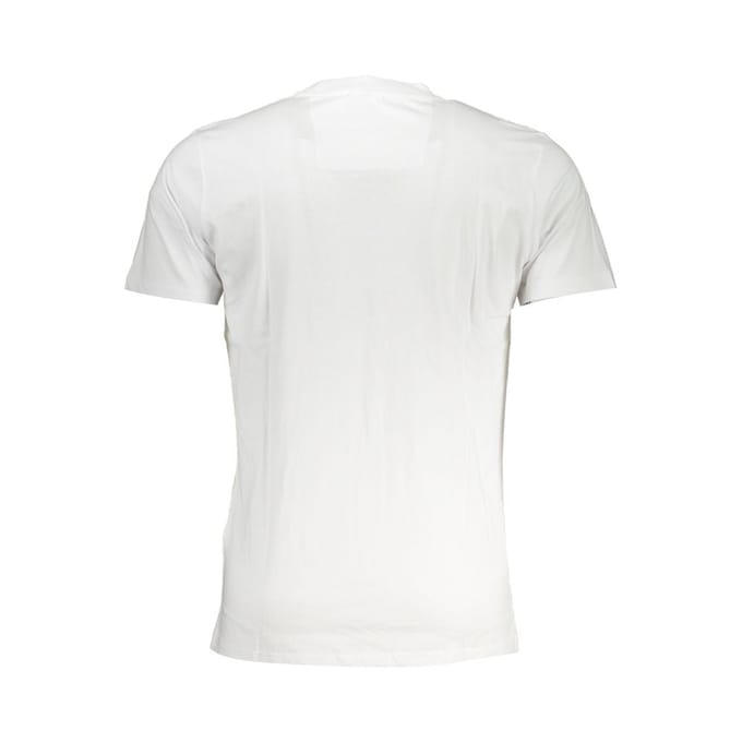 Cavalli Class Witte Katoenen Heren T-Shirt