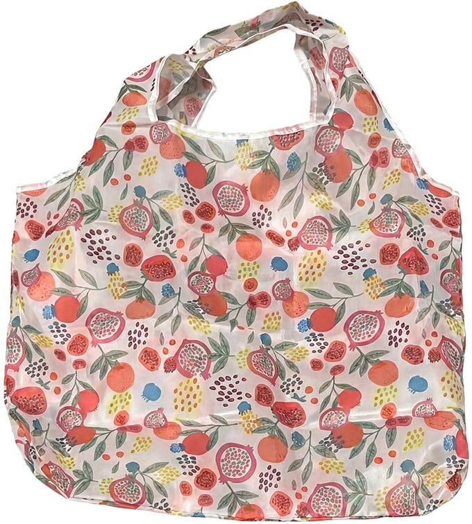 Clayre & Eef Opvouwbare Shopper Tas Meerkleurig Synthetisch