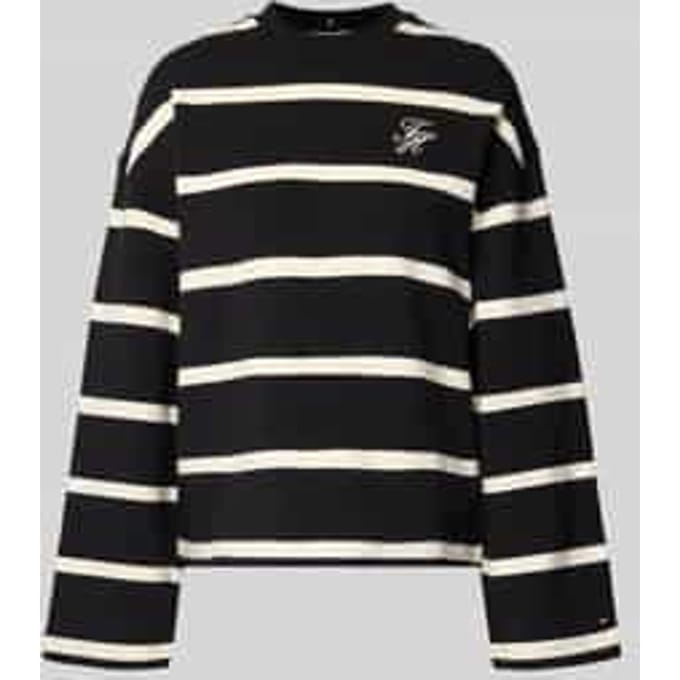 Relaxed fit sweatshirt van katoenmix