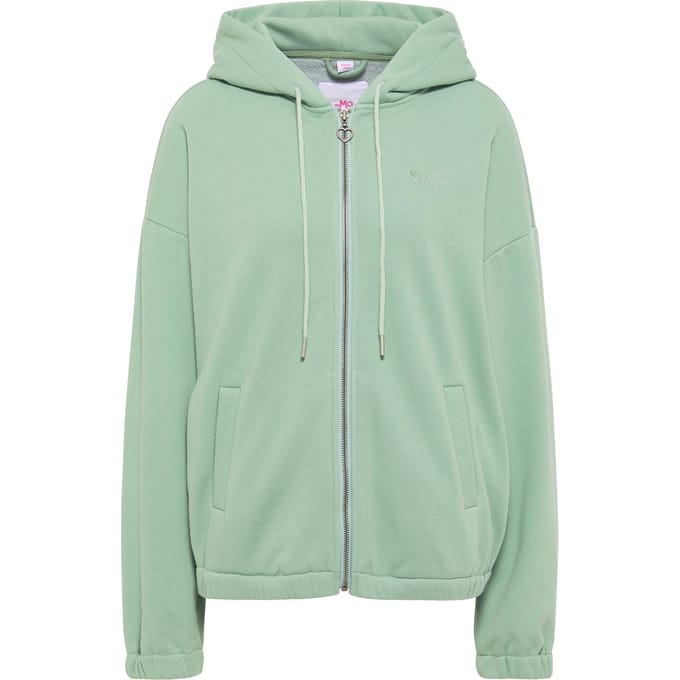 myMo Sweatvest met capuchon Blonda