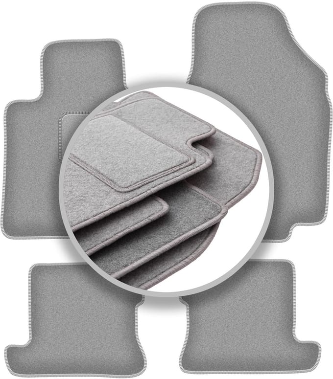 Grijze automatten voor: Nissan Micra K12 CC cabrio (2003-2010)
