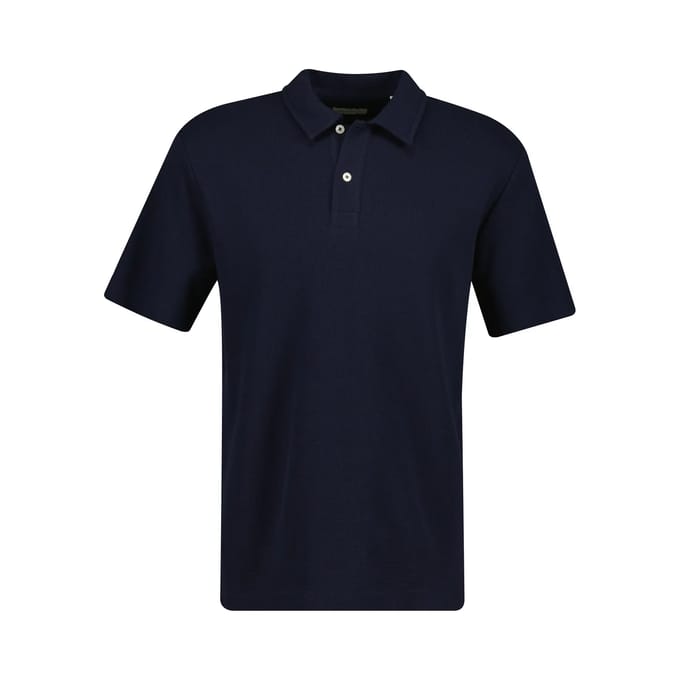 Polo van gestructureerde stof Gant Micro