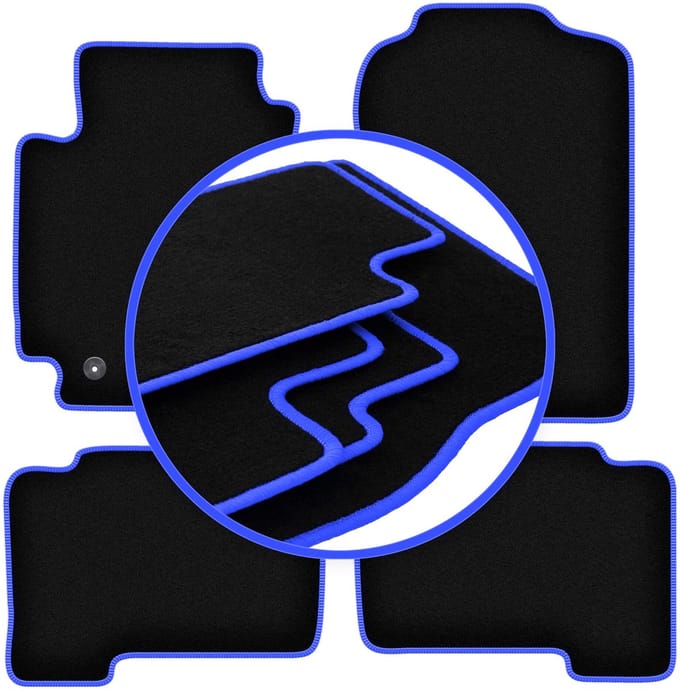 CARLUX-BLUE automatten voor: Suzuki Grand Vitara II 5-deurs (2005-2014)