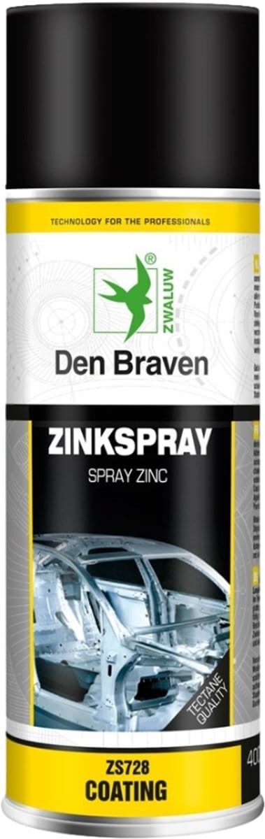 Zwaluw - Zink - Alu spray - Glans - 400 ml - Za - 574