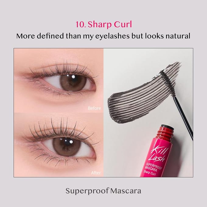 [CLIO] Kill Lash Superproof Mascara Set (1+1) 7g*2EA 20 Bouncy Lash