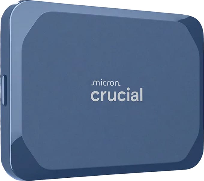 Crucial X10 Portable SSD 1TB Blau