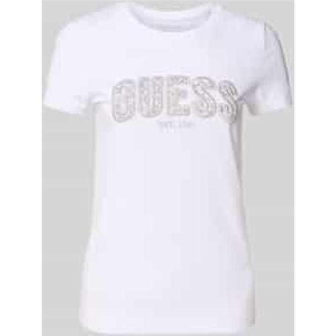 T-shirt met labelstitching