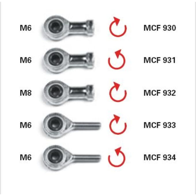 Voetsteunen LUCAS TRW MCF932