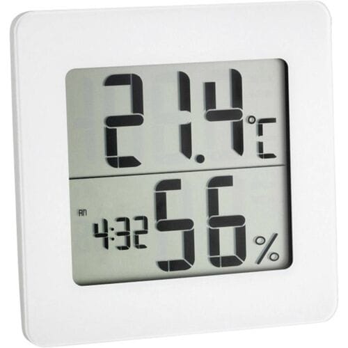 TFA Dostmann 30.5033.02 30.5033.02 Thermo- en hygrometer Wit