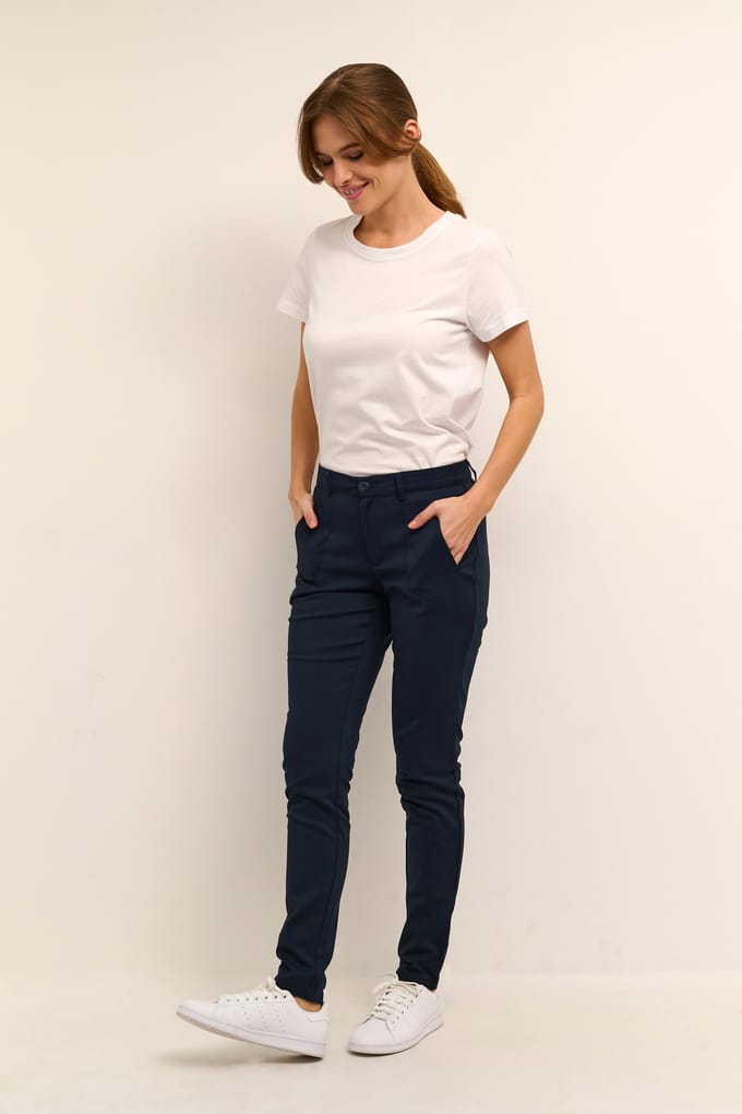 Casual broek Regular fit Midnight Marine