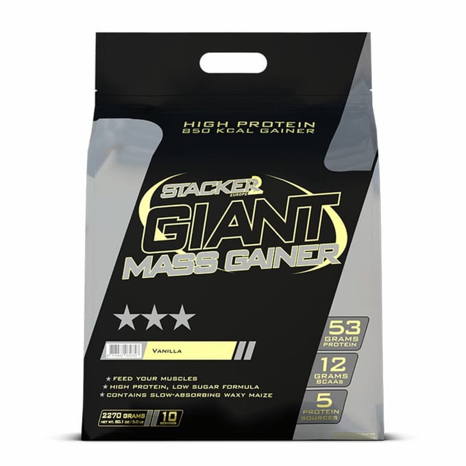 Stacker 2 Giant Mass Gainer - 2.27 kg - Vanille