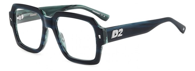 Dsquared2 D2 0148 TEAL 54/19/145 Herrenbrillen Brilmonturen