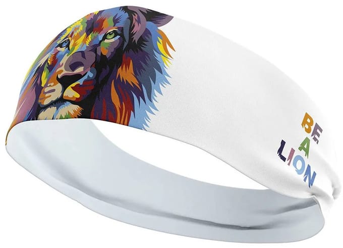 Otso Be A Lion Hoofdband Transparant 12 cm Man,Vrouw