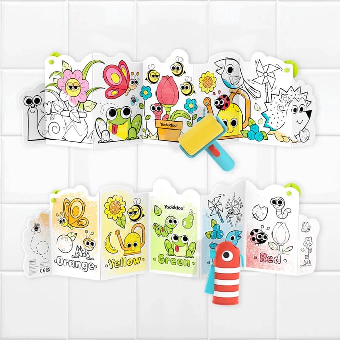 Yookidoo - Spray 'N' Roll Magic Book - Badspeelgoed