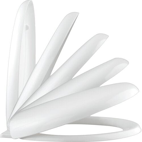 SCHÜTTE WC-Bril 10220 DUROPLAST - Antibacterieel - Soft Close - Gelakt - Wit