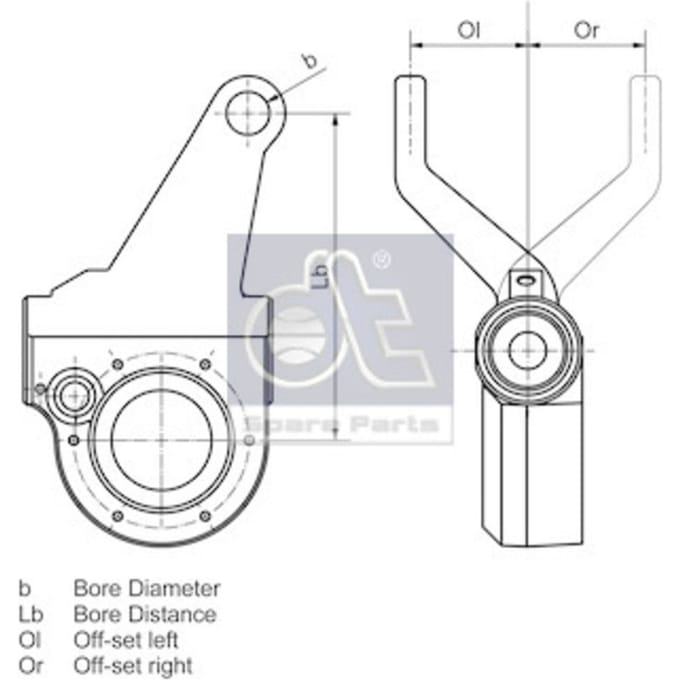Remhendel  DT Spare Parts 1.18635
