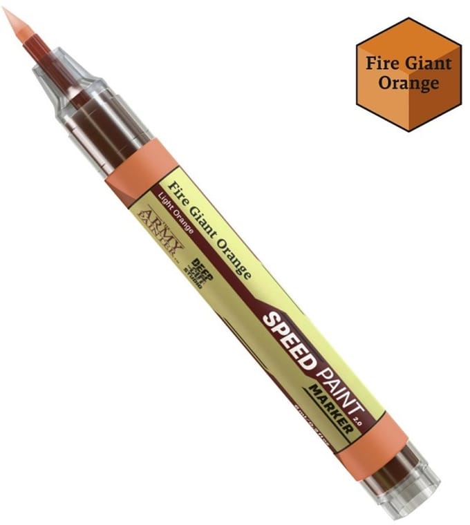 The Army Painter Speedpaint Marker - Fire Giant Orange miniaturen verf.