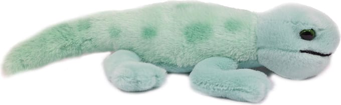 PIA Soft Toys - Pluche knuffeldier Gekko groen - 28 cm