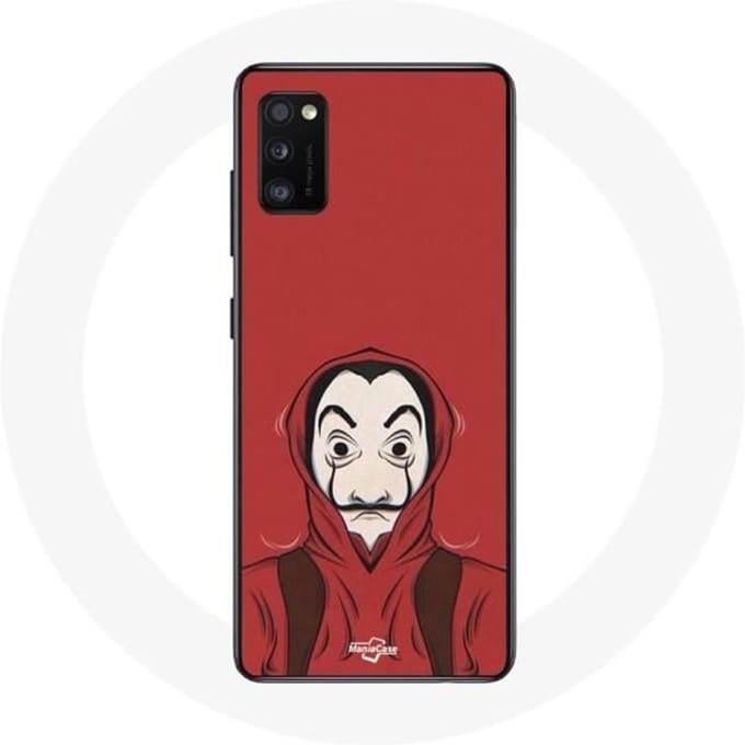Samsung Galaxy A41 hoesje la casa de papel schildermasker
