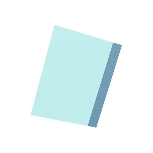 AEG voorste glas, inox, 594x464mm 140242365363