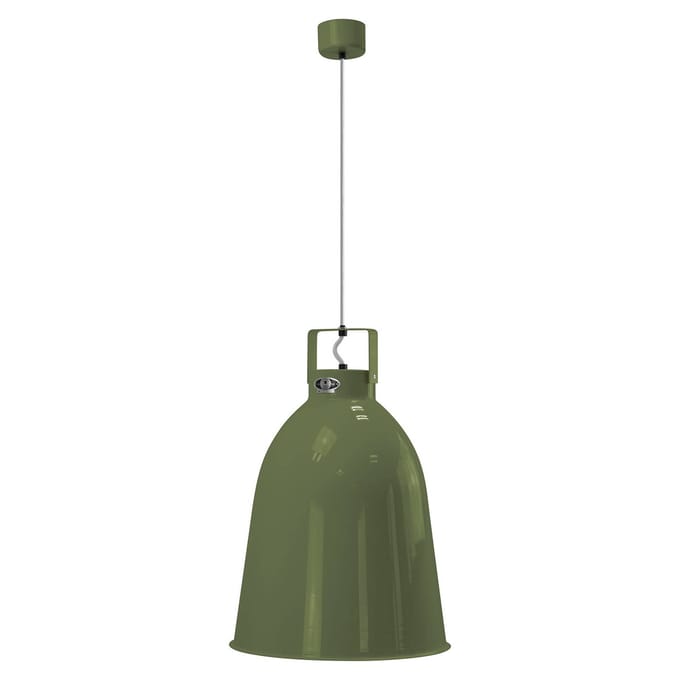 Jieldé Clément C360 hanglamp olijf glans Ø36cm