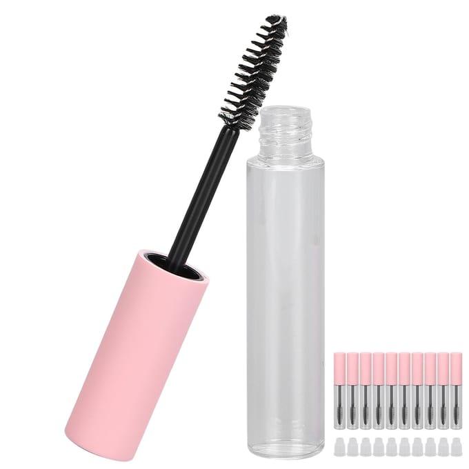 10 stuks 10 ml Lege Mascara Tube Herbruikbare Draagbare Mascara Fles voor Wimpergroeiolie