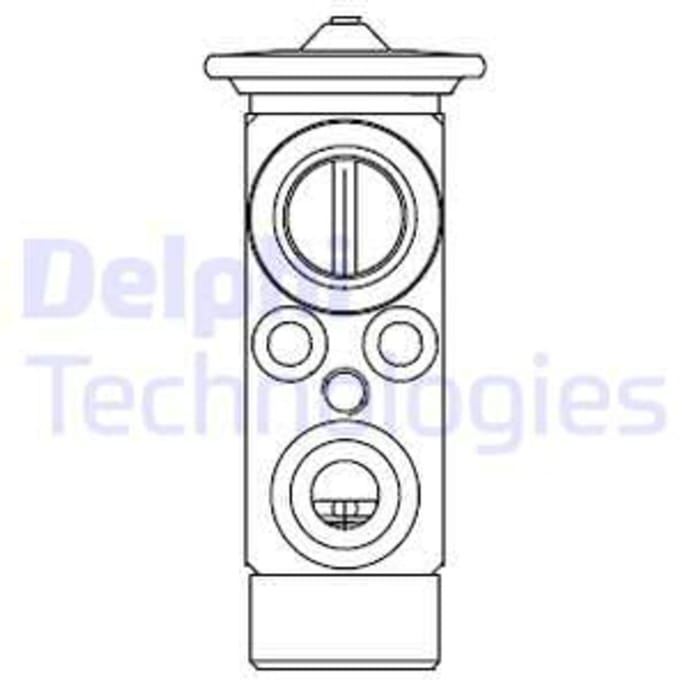 Expansieventiel, airconditioning DELPHI CB1021V