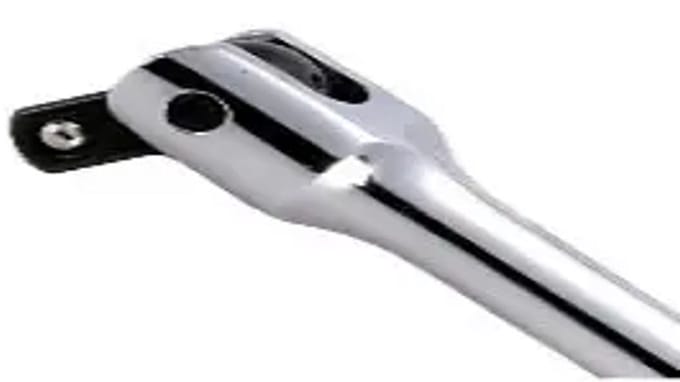 Gelede Handgreep 1/2 inch, Draaistang 300mm