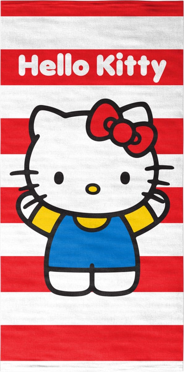 Hello Kitty - strandlaken - sneldrogend microvezel - 140x70cm