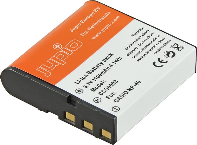 Jupio NP-40 for Casio / LB-060 for Pentax - Accu voor digitale camera