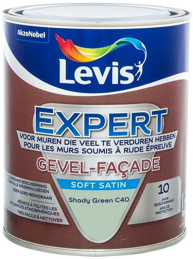 Levis - Expert Gevel Mix - Shady Green C40 - Mengverf - 1 L
