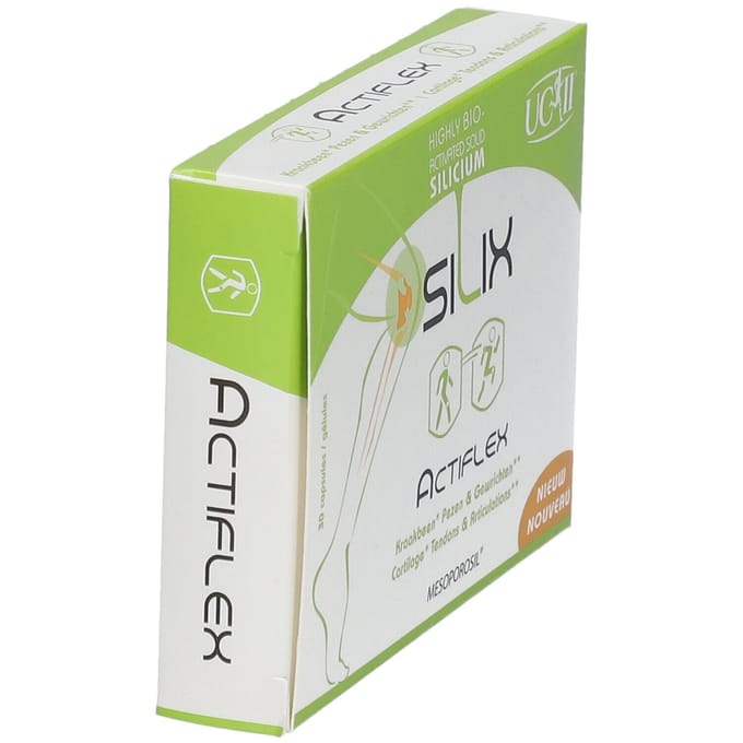 Silix ActiFlex | 30 Tabletten – UC-II Type II Collageen & Bio-Actief Silicium