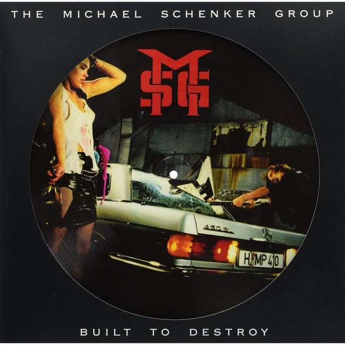The Michael Schenker Group - Built To Destroy LP ( Picture Disc )
