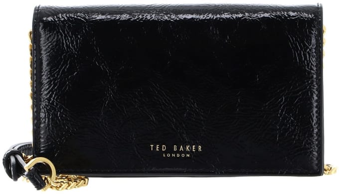 Ted Baker schoudertas Mahiraa Crossbody Flapover Bag Black zwart