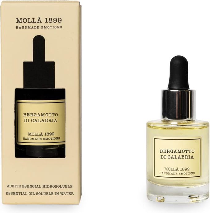 Cereria Mollà 1899 Etherische Olie Bergamotto di Calabria 30ml, 100% Puur en Natuurlijk Geschikt voor Aroma Diffuser - Etherische Olie Diffuser - Etherische Olie voor Aroma Diffuser - Etherische Olie - Essential Oil bergamot