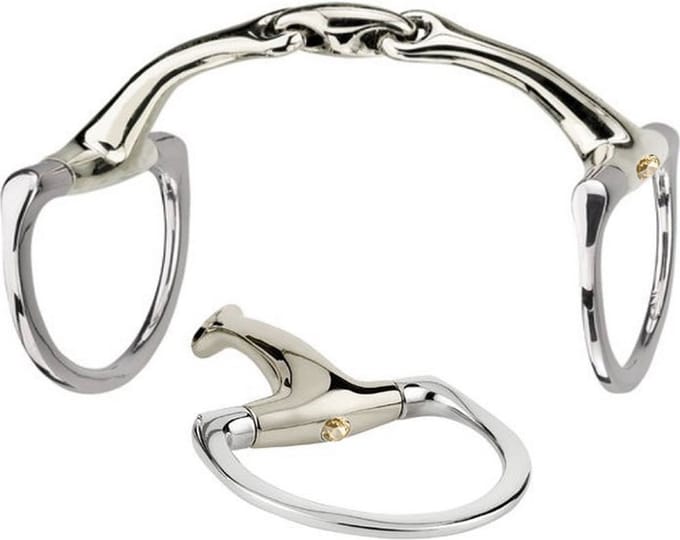 Sprenger Bustrens Dynamic RS Dubbel Gebroken Sensogan Met Swarovski Goud/Zilver - 12,5